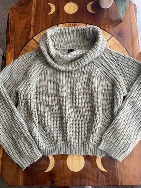 Sage green sweater
